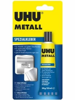 UHU® Colle De Contact Métal, Tube De 30 G, Colle De Contact