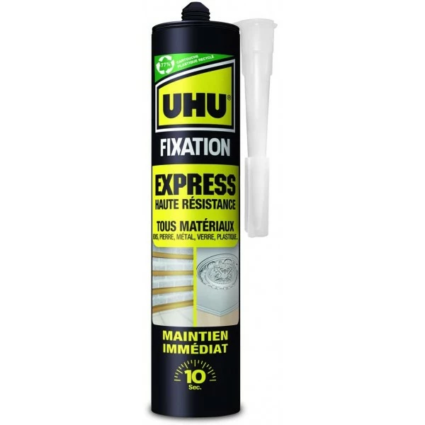 UHU® Colle Fixation Express UHU Cartouche De 370g - Blanc 1 UHU® Colle Fixation Express UHU Cartouche De 370g - Blanc