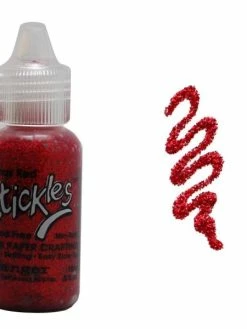 Ranger Colle Pailletée Stickles Rouge Noël