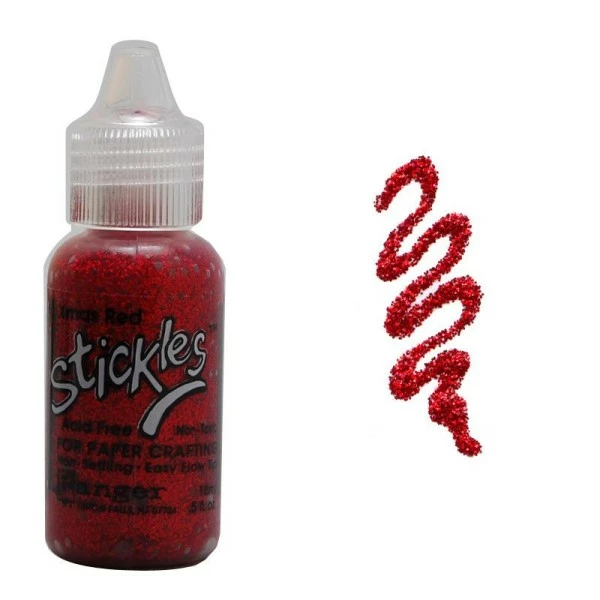Ranger Colle Pailletée Stickles Rouge Noël 1 Ranger Colle Pailletée Stickles Rouge Noël