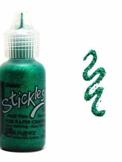 Ranger Colle Pailletée Stickles Vert Foncé