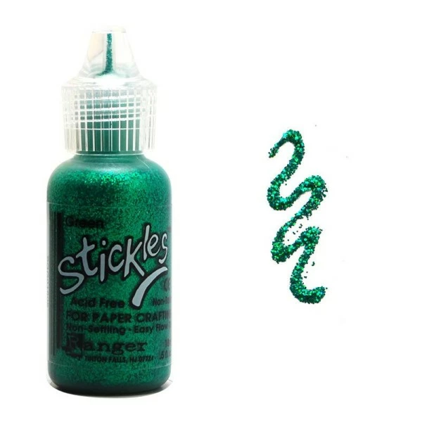 Ranger Colle Pailletée Stickles Vert Foncé 1 Ranger Colle Pailletée Stickles Vert Foncé