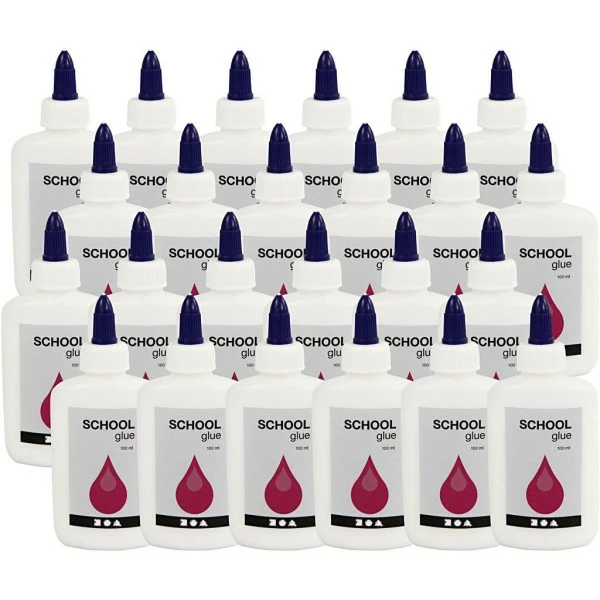 Creativ Company Colle Scolaire, 24X100Ml 1 Creativ Company Colle Scolaire, 24X100Ml