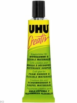 UHU® Colle UHU Creativ' - Mousse à Découper Et Matériaux Souples - 33 Ml