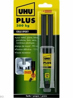 UHU® Colle UHU Plus Power - Colle Epoxy 15 Gr