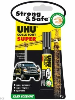 UHU® Colle UHU Strong & Safe - Tout Super - Sans Solvant 7 Gr -V-Zug shop colle uhu strong and safe tout super sans solvant 7 gr p 2