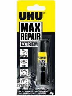 UHU® Colle Universelle MAX REPAIR Extreme, 8 G Tube