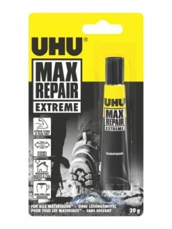 UHU® Colle Universelle "Max Repair Extreme", Tube De 20 G.