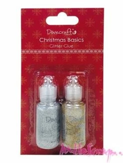 Colles Pailletées - Argent, Doré - Dovecraft - 2 Pièces