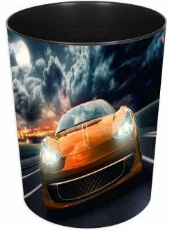 Läufer Corbeille à Papier "Voiture De Course"