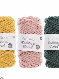 Corde Macramé - Creative Cotton Cord Rico Design - 6 Mm - 130 G