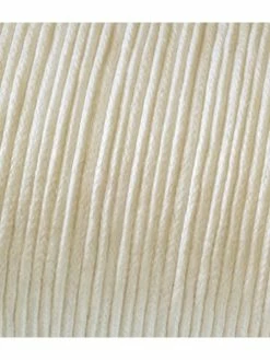 Efco Cordelette En Coton Cirée, ø 1 Mm, Rouleau De 100 Mètres