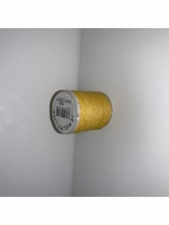 La Mine D Or Cordon Coton Ciré Jaune