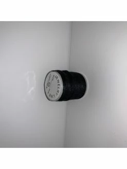 La Mine D Or Cordon Coton Ciré Noir