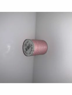 La Mine D Or Cordon Coton Ciré Rose