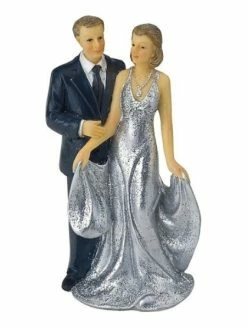 Club Couple Marié Depuis 25 Ans, Anniversaire De Mariage Des Noces D'argent, 11 Cm