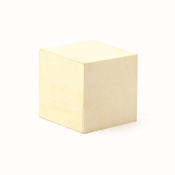 Graine Créative Cube à Décorer En Bois - 5 X 5 X 5 Cm 1 Graine Créative Cube à Décorer En Bois - 5 X 5 X 5 Cm