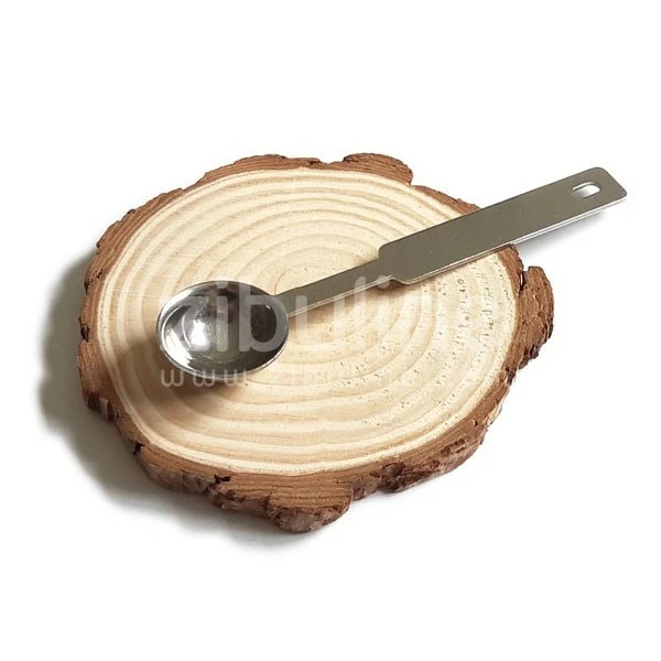 Zibuline Cuillère à Cire - Métal Argenté 1 Zibuline Cuillère à Cire - Métal Argenté