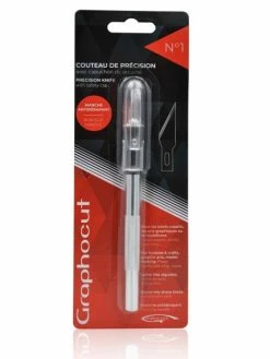 Cutter Scalpel De Précision Graphocut N 1 - 12 Cm