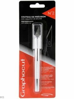 Cutter Scalpel De Précision Graphocut N 2 - 12 Cm