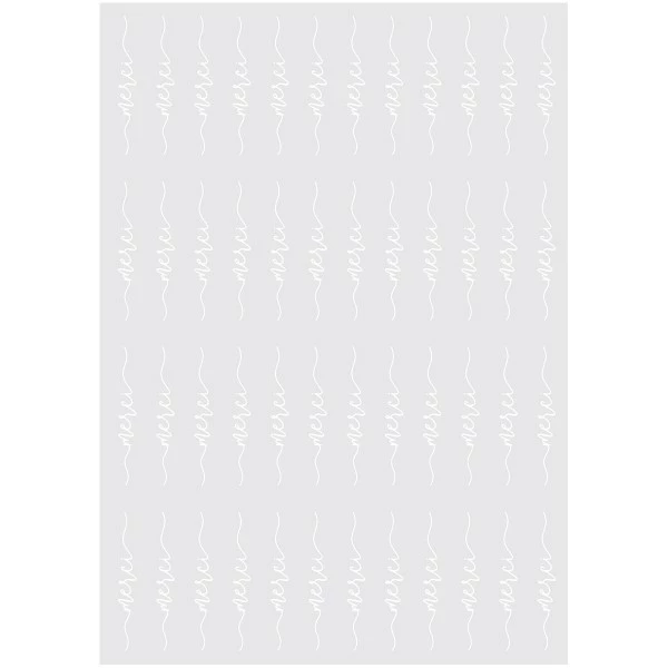 Décalcomanies Artemio - Collection On Se Marie - Merci Doré - 45 Motifs 2 Décalcomanies Artemio - Collection On Se Marie - Merci Doré - 45 Motifs – Image 2