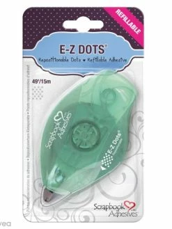 Scrapbook Adhesives Dérouleur Adhésif Double-face E-Z Dots - Pois - 15 M