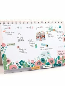 Graine Créative Desk Planner - 23 X 15 Cm - 52 Semaines Pour S'aimer -V-Zug shop desk planner 23 x 15 cm 52 semaines pour saimer p 2
