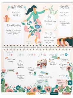 Graine Créative Desk Planner - 23 X 15 Cm - 52 Semaines Pour S'aimer -V-Zug shop desk planner 23 x 15 cm 52 semaines pour saimer p 3