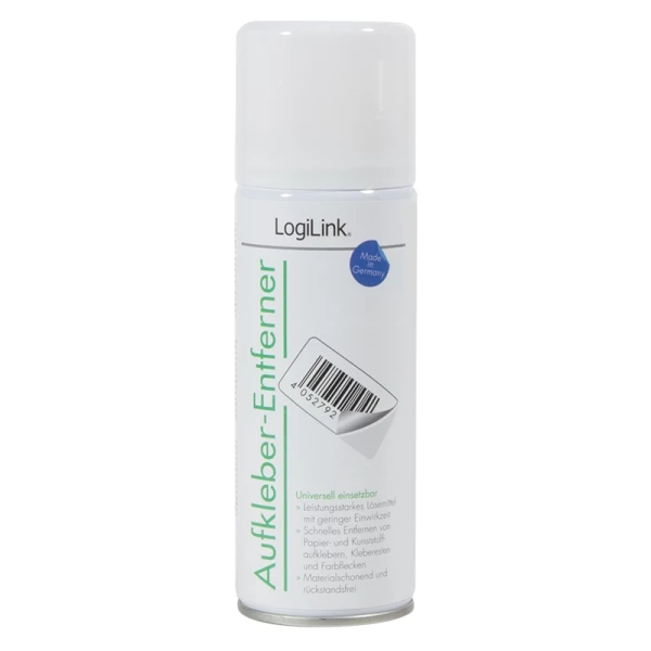 LogiLink Détacheur D'étiquettes - Spray 200 Ml 1 LogiLink Détacheur D'étiquettes - Spray 200 Ml