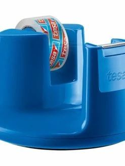 Tesa Dévidoir De Bureau Easy Cut Compact, équipé - Bleu