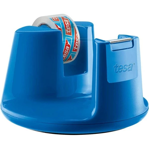 Tesa Dévidoir De Bureau Easy Cut Compact, équipé - Bleu 1 Tesa Dévidoir De Bureau Easy Cut Compact, équipé - Bleu