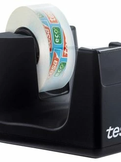 Tesa Dévidoir De Bureau Smart EcoLogo, équipé - Noir