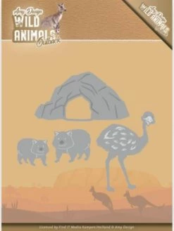 Find It™ Die - ADD10207 - Wild Animals Australie - Autruche Et Wombat