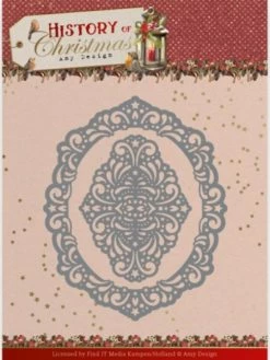 Find It™ Die - ADD10245 - History Of Christmas - Cadre Dentelle