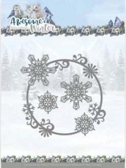 Find It™ Die - ADD10257 - Awesome Winter - Cercle Flocons