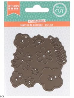 Die Artemio Fleurs - 7,2 X 7,2 Cm - 1 Pce