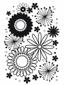 Vaessen Creative Die Classeur D'embossage Frénésie Florale