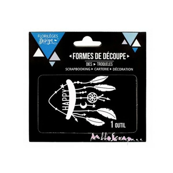 Die Cut Atrape Rêve Florilèges Design - 1 Pièce 1 Die Cut Atrape Rêve Florilèges Design - 1 Pièce