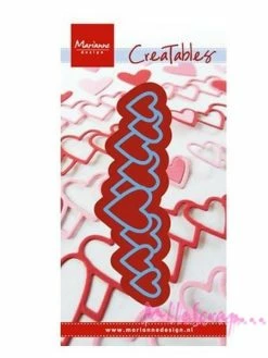 Die Cut Cœurs - Matrice De Découpe Marianne Design - 1 Pièce