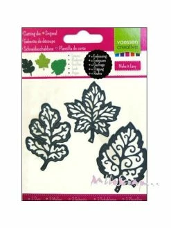 Die Cut Feuilles Vaessen Creative - 3 Pièces
