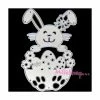 MlleScrap Die Cut, Matrices De Découpe Lapin De Pâques - 1 Pièce