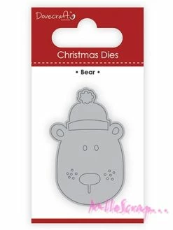 Die Cut Ours Noel Dovecraft - 1 Pièce