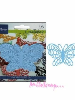 Die Cut Papillon Marianne Design - 1 Pièce