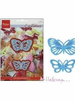 Die Cut Papillons Marianne Design - 2 Pièces