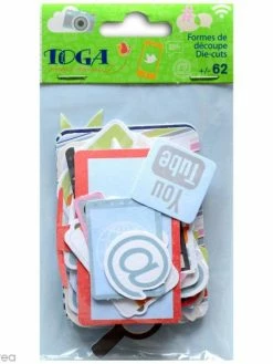 Draeger By Toga Die Cut Toga Be Connected - 62 Pcs