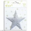 Draeger By Toga Die Cuts Etoiles L'Or De Bombay - Argenté à Paillettes - 12 Pcs