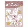 Die Cuts Motifs Découpés Scrapbooking SCRAPMIR 41 Pièces UNICORNS
