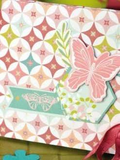 Draeger By Toga Die Cuts Papillons Taupes, Verts Et Beiges - 48 X 36 Mm - 24 Pcs -V-Zug shop die cuts papillons taupes verts et beiges 48 x 36 mm 24 pcs p 3