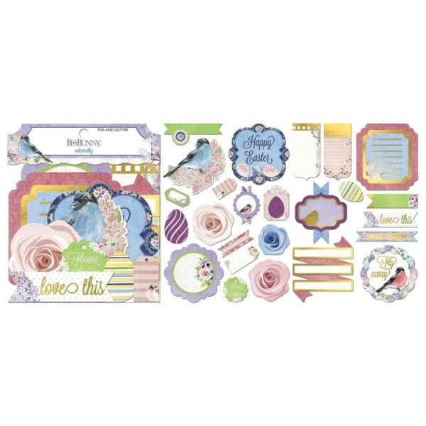 Die Cuts Printemps – Secret Garden Noteworthy - Bo Bunny 1 Die Cuts Printemps – Secret Garden Noteworthy - Bo Bunny