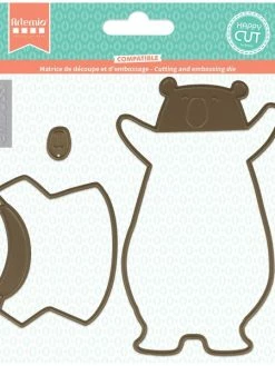 Artemio Die De Coupe - Ourson - 11 Cm X 6,5 Cm